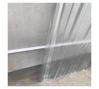 Panneau Toiture Haute Résistance Aux Intempéries Revêtement en Plastique Tuiles Ondulées pour Lucarnes Sortie et Entrée du Tunnel(B,0.9x1.4m/2.95x4.59ft)