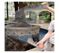 Panneau Toiture Léger et Durable Plaque Polycarbonate Grande Transparence Couverture Toit Terrasses Pavillons(1.56x9m)