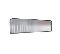 Panneau translucide décoratif en métal pour restaurants, cafés, bureaux et salons de thé Clôture basse élégante pour une meilleure intimité et un attrait esthétique