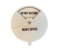 Panneau «Travailler à domicile», Panneau de confidentialité, S'il vous plaît sur les panneaux de porte de bureau, S'il vous plaît à la conférence Panneaux ne pas déranger qui