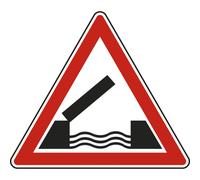 Panneau triangle Avertissement Pont Mobile 700 Ecolign A6 cl1 - NADIA SIGNALISATION - TRI700E1A6