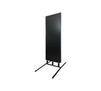 Panneau trottoir grand vent sur 3 ressorts cadre bois anthracite dimensions 180 x 65 cm