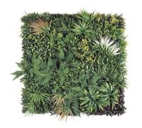 Panneau Végétal Synthétique - NORTENE - Feuillage Luxuriant - Vert - 1x1m