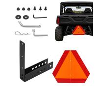 Panneau Véhicule Lent Kit Support Triangle de Sécurité pour Voiture Lente