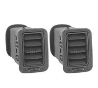 panneau ventilation Compatible Avec Chevy Pour Avalanche 1500 2002-2006 Pour Silverado 2500 1999-2002 Grille Sortie D'aération Ca Pour Tableau De Bord De Voiture(2pcs Dark grey)