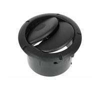 Panneau Ventilation Sortie D'air Tableau Bord Voiture Couvercle Grille D'aération Pour Renault Pour Logan Pour Sandero MK1 2004-2013 MK2 2014-On Grille Panneau Décoratif(Black)