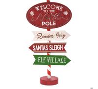 Panneau village du Pôle Nord