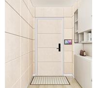 Panneaux Acoustiques Auto-Adhésifs, Mousse Isolation Acoustique Haute Densité avec du Papier Texturé, Panneau Acoustique Mousse Anti Bruit Decoratif pour Murs Portes(Beige,40 x 80 cm 20pcs)