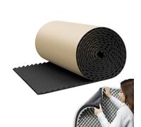 Panneaux acoustiques - Barrière sonore auto-adhésive, feuilles d'absorption du bruit ignifuges, dalles en mousse isolante | Panneaux muraux insonorisés pour studio, intérieur