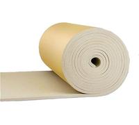 Panneaux acoustiques en mousse haute densité, panneaux muraux insonorisants autocollants, 5 m x 1 m x 3 cm