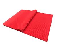 Panneaux acoustiques en mousse La mousse acoustique insonorisée lambrisse 2-5cm multicolores for la voiture à la maison de studio(Red,2cm)