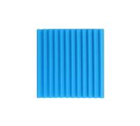 Panneaux acoustiques en mousse Lot de 72 dalles 300 x 25 mm for l'insonorisation, l'isolation phonique et l'absorption acoustique des studios(Blue)