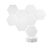 Panneaux Acoustiques Hexagonaux Blanc for l'insonorisation des studios d'enregistrement, bureaux et home