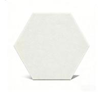 Panneaux acoustiques hexagonaux Couleur personnalisée, réduit écho et réverbération, 34,5 x 30 x 0,9 cm Haute densité pour Piano et Studio,Blanc,36 Pack