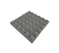 Panneaux Acoustiques Muraux Mousse insonorisée acoustique de Studio, panneau de traitement d'absorption acoustique, cale de carrelage, tampon éponge de protection insonorisant(GRAY,12pcs)