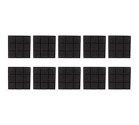 Panneaux Acoustiques Studio Mousse Insonorisée Cales Haute Absorption Sonore Matériaux D'amortissement pour Studio D'enregistrement Bureau Home Cinéma Polyuréthane 30x30x5cm 10