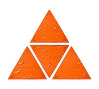 Panneaux aveugles de sécurité à haute visibilité, panneaux de sécurité pour stores moulus | Couvercle aveugle de sécurité orange multifonctionnelle,Les panneaux de fournitures de chasse portables comp