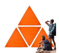 Panneaux aveugles de sécurité de chasse, panneaux aveugles de sécurité pour la chasse, Couverture aveugle orange multifonctionnelle, Les panneaux de fournitures de chasse portables comprennent un sac