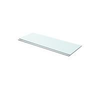 Panneaux d étagère 2 pcs Verre Transparent 70x25 cm