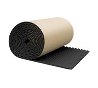 Panneaux d'absorption du bruit : mousse acoustique insonorisée en caoutchouc | Panneaux anti-bruit imperméables | Tapis d'insonorisation de studio