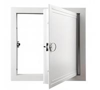 Panneaux d'accès métalliques encastrés, plaque de couverture for porte d'accès au grenier/trappe murale, panneau d'inspection for cloisons sèches for plafonds(50x76cm/20x30in)