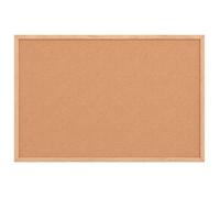Panneaux d'affichage - robuste et stable - Tableau en liège avec cadre en bois de pin massif 60x40cm &26_2828612