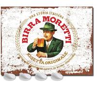 Panneaux de bar en métal - Fixations incluses - Accessoires de bar pour la maison, le pub ou le jardin en plein air, plaque murale pour homme, caverne, idée cadeau, panneau de bière avec panneau