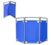 Panneaux de barrière de sécurité Pliables, clôture de signalisation Haute visibilité pour Zones réglementées, Chantiers, Dissuasion piétonne et véhicule, Lot de 10