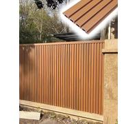 Panneaux de clôture à lattes pour protéger les poubelles et améliorer l'intimité du patio, idéal pour les jardins et les terrasses