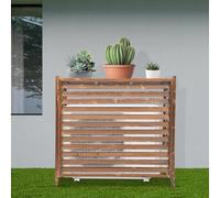 Panneaux de clôture d'extérieur - Écran de volet pour climatiseur, poubelle et équipement de piscine, résistant aux intempéries, 100 x 43 x 94 cm, parfait pour l'intimité du jardin