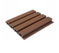Panneaux de clôture en bois composite pour terrasse et jardin - Résistant aux intempéries, protection contre le vent, matériau bois-plastique durable pour une plus grande intimité et esthétique