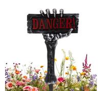 Panneaux de Cour Squelette, 54 cm, Panneau de Pierre tombée, décoration de Jardin Effrayant, pour la Maison, la Promenade, la Porte, la Cour, la Cour, la Graveyard, la Maison hantée