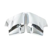 Panneaux de Couverture latérale Droite Gauche Compatible avec Road King Electra Street Flt Flh Models de tournée 2009 2023 dans Chrome Black Silver Options(Chrome)