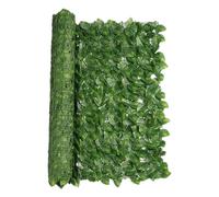 Panneaux de feuilles de lierre artificiel extensibles pour extérieur, haie décorative pour clôture de jardin, treillis de feuillage synthétique pour l'intimité de la cour