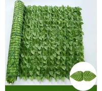 Panneaux De Haie De Lierre Él,Fausses Plantes Vertes,Clôture De Confidentialité Du Cuir Chevelu,Écran Pour Cour Intérieure,Décoration De Jardin Extérieur,300cm - Type Light Green Apple-50x300cm