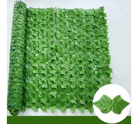 Panneaux de haie de lierre Él,fausses plantes vertes,clôture de confidentialité du cuir chevelu,écran pour cour intérieure,décoration de jardin extérieur,300cm - Type light Ivy-100x300cm