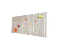 Panneaux de liège décoratifs en feutre doux, 3 pièces, autocollant mural, affichage d'œuvres d'art classe, panneau fond salon et chambre à coucher, décor papier peint Pour Bureau(Light Camel,40x60cm)