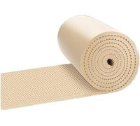 Panneaux de mousse acoustique anti-bruit, coton d'isolation phonique for studio d'enregistrement de musique de 3 cm d'épaisseur, tapis d'isolation phonique ignifuge auto-adhésif 20 m(Beige)