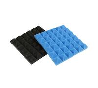 Panneaux de Mousse Acoustique Dalles de mousse acoustique au charbon bois, panneaux insonorisants for studio, rembourrage 2 x 10 pouces pour Studios D'enregistrement