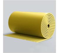 Panneaux de mousse acoustique de 1 m de large, rembourrage insonorisant mural auto-adhésif, panneaux d'isolation phonique ignifuges for studios, bureau, maison (taille : 10 m)(Giallo)