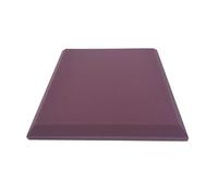 Panneaux de Mousse Acoustique Lot de 4 panneaux acoustiques carrés de grande taille 50 x 50 cm for studio, isolation phonique, traitement d'absorption acoustique, panneaux plats(Purple,50x50x5cm)