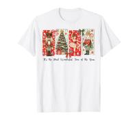 Panneaux de Noël Vintage Les Plus Merveilleux de l'année T-Shirt