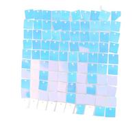 Panneaux de Paillettes de Fond Mur (Gold) (Silver) (Blue)