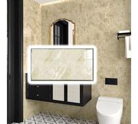 Panneaux de plafond imperméables en PVC pour salle de bain - Facile à couper, lavable et résistant à la saleté - Idéal pour les murs de douche, les jardins d'hiver et les applications de film adhésif.