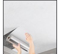 Panneaux De Plafond - Papier Peint Autocollants Anti Humidité Isolant Thermique Mural, Dalles de Plafond Décoratives pour Salle de Bain Bureau Cuisine Balcon(50cmx50m)
