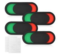 Panneaux de Porte Libre/OCCUPÉ avec 4 Autocollants Argentés, Panneau Ne Pas Derange, Panneau de Porte Ouvert Fermé, Signe Décoratives pour Office, Toilet, Bathroom, Hotel, Conference Room