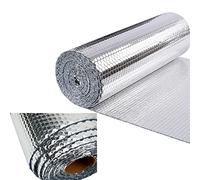 Panneaux de radiateur réfléchissants, feuille réfléchissante pour radiateur mural, économise de l'énergie, réduit les pertes de chaleur, feuille d'isolation avec bulles réfléchissantes,40cm X 5m