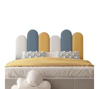 Panneaux de rembourrage muraux autocollants pour la protection de la chambre à coucher, coussin rembourré épais pour la sécurité des enfants et le soutien d'autisme