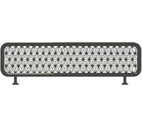 Panneaux de séparation de comptoir en métal pour salles à manger et bureaux, design semi-intimité, 40 x 80 cm, pour restaurants et espaces de travail