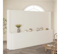 Panneaux de séparation insonorisants - Cloison d'intimité intérieure déformable - Paroi souple pour hôtels, bureaux et magasins - Solution d'intimité de 40 x 1,8 x 0,4 m